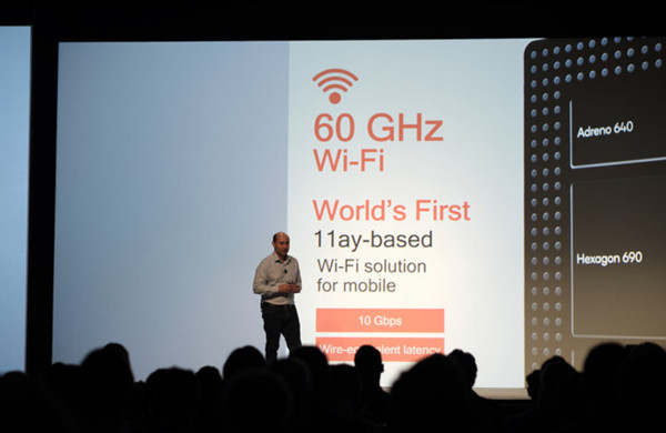 Snapdragon 855 cũng lần đầu đưa vào chuẩn kết nối Wi-Fi 11ay